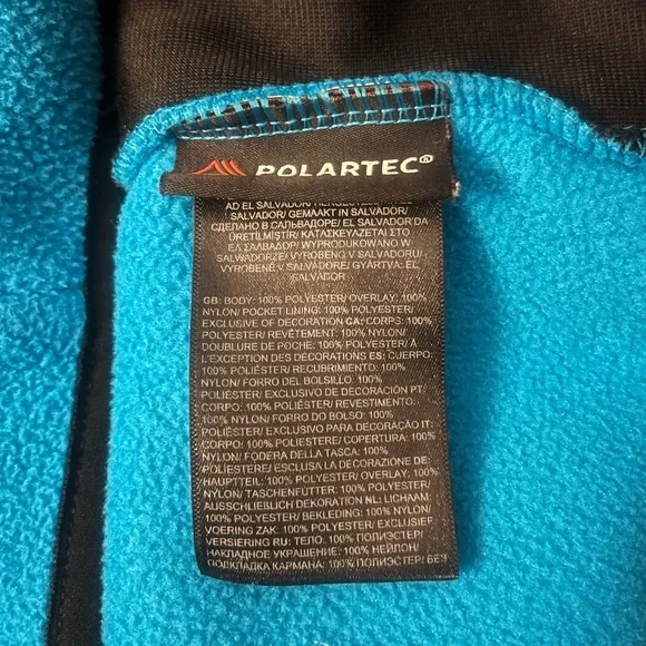 {The North Face} Unisex Denali Fleece Polartec Jacket Colorblock - Youth Large - Picture 10 of 12